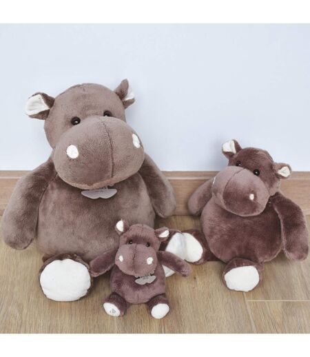 Peluche polyester collection TERRE SAUVAGE Hippopotame