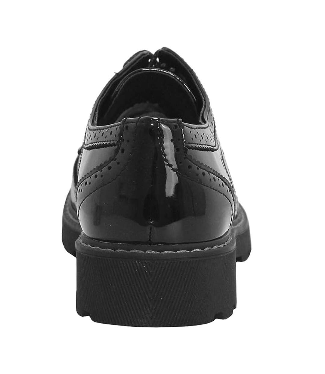 Chaussures brogues femme noir Boulevard