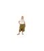Womens/ladies Denim Plus Cargo Skirt Khaki Green Brave Soul-1