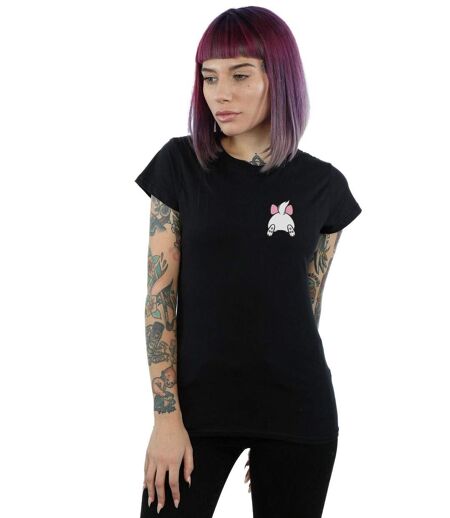Disney - T-shirt ARISTOCATS MARIE BACKSIDE BREAST PRINT - Femme (Noir) - UTBI15562