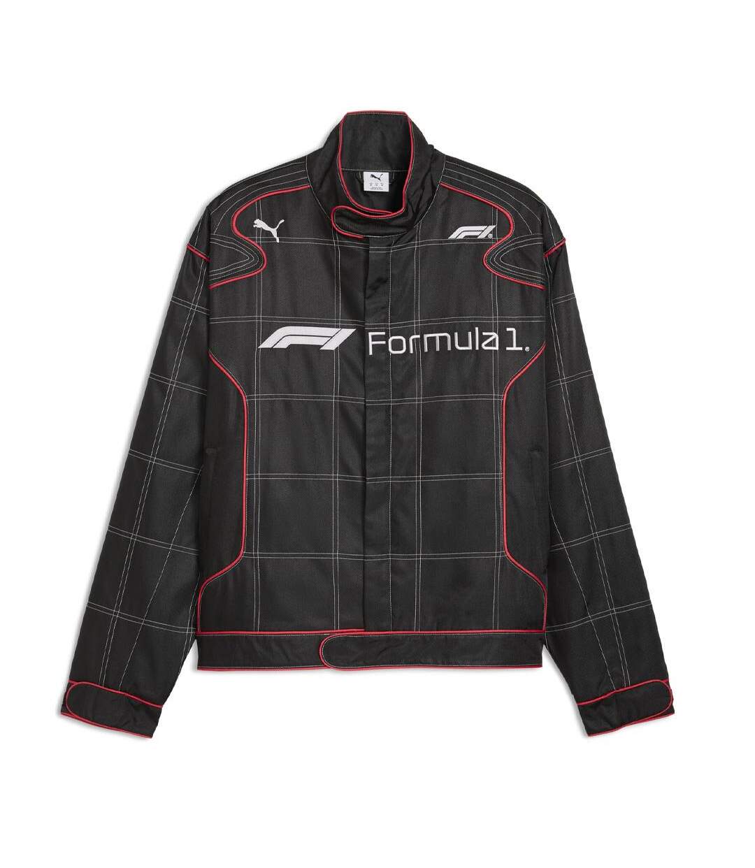 Veste noire/rouge homme puma f1 lifestyle-1
