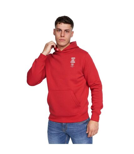 Duck and Cover Mens Lenta Hoodie (Red)