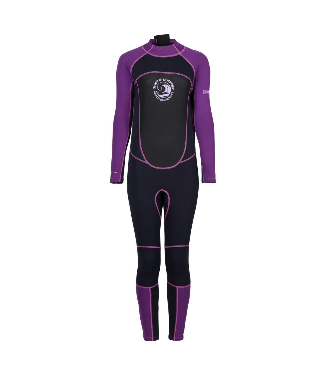 Combinaison de plongée femme bleu marine / violet Regatta-1