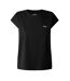 T-Shirt noir femme pepe jeans  blooma-2