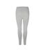 Womens/ladies Seamless High Rise Leggings Tea USA Pro-3
