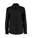 Chemisier Manches Longues Femme Noir Kustom Kit-1
