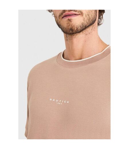 T-shirt Urma Homme Taupe Nautica