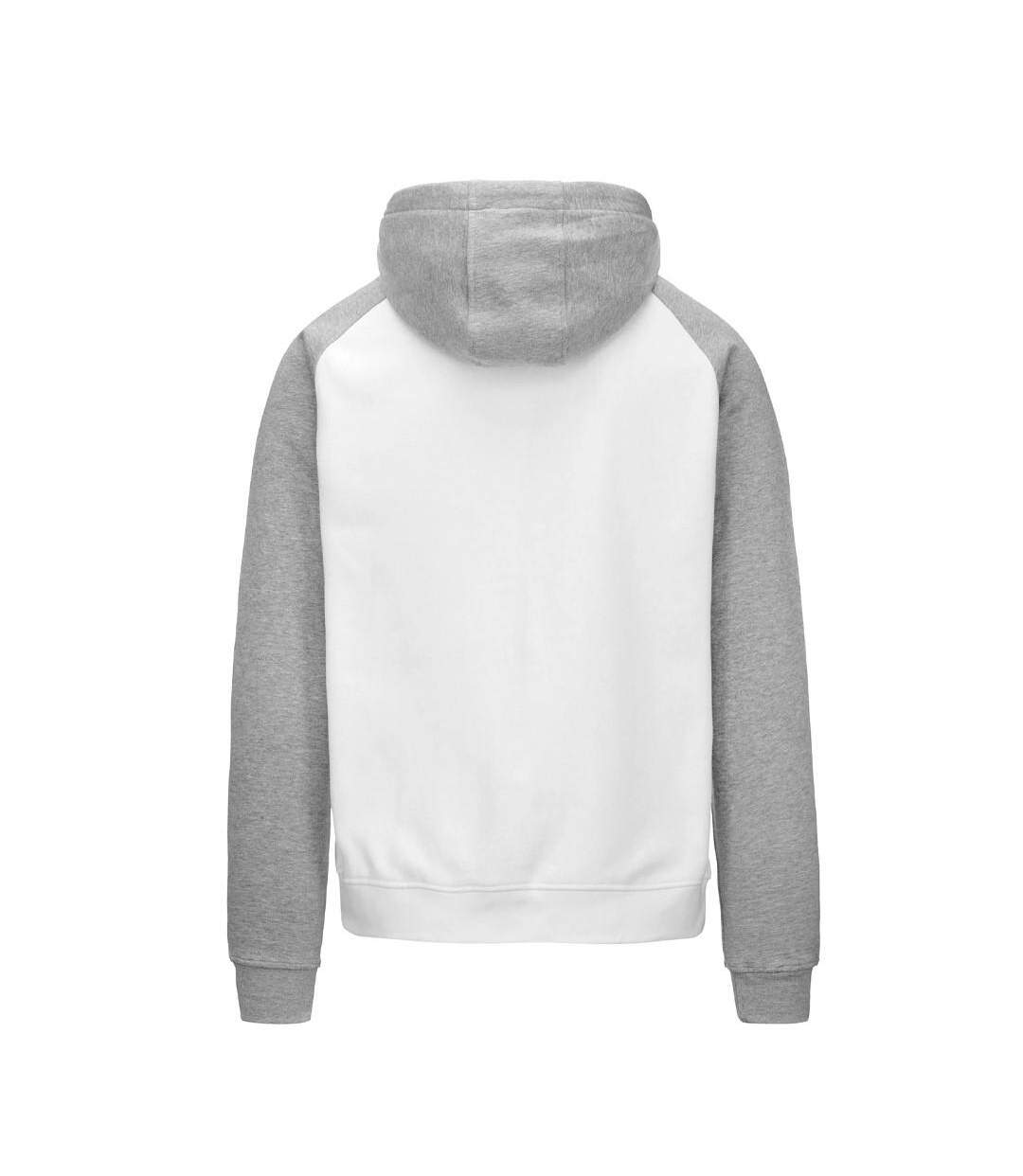 Sweat Zippé Homme Blanc/Gris Kappa Jack Slim Jacket - S-2