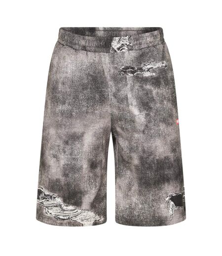 Short Homme Noir Gris Diesel