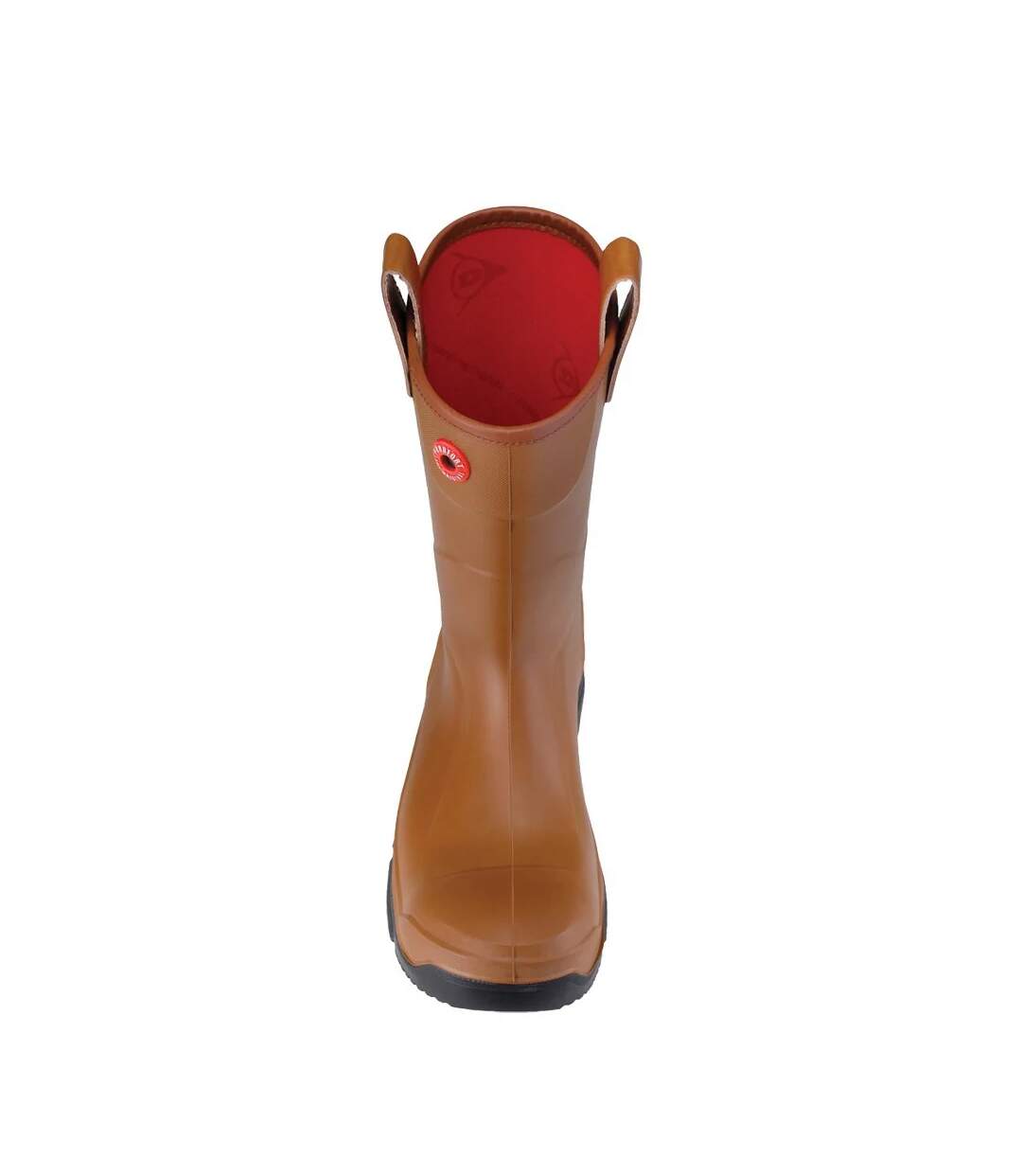 Unisex adult purofort rigpro safety wellington boots brown/black Dunlop-4