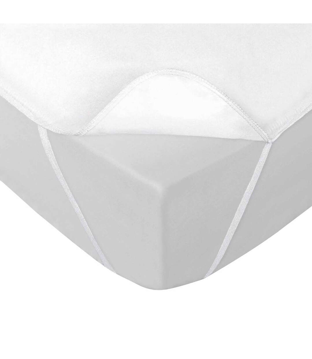 Alèse Imperméable Avec Elastiques Shelly 90x190cm Blanc-1