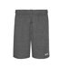 Mens Cotton Blend Casual Jersey Shorts Charcoal Slazenger-2