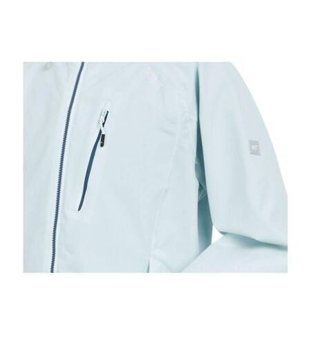 Womens/ladies Birchdale Shell Waterproof Jacket Bleached Aqua Regatta