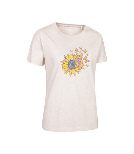 T-shirt femme beige clair Mountain Warehouse