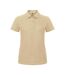 Polo Id.001 Femme Sable B&C-1