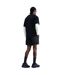 Mens Club Woven Logo Shorts Anthracite Volt Nike-2