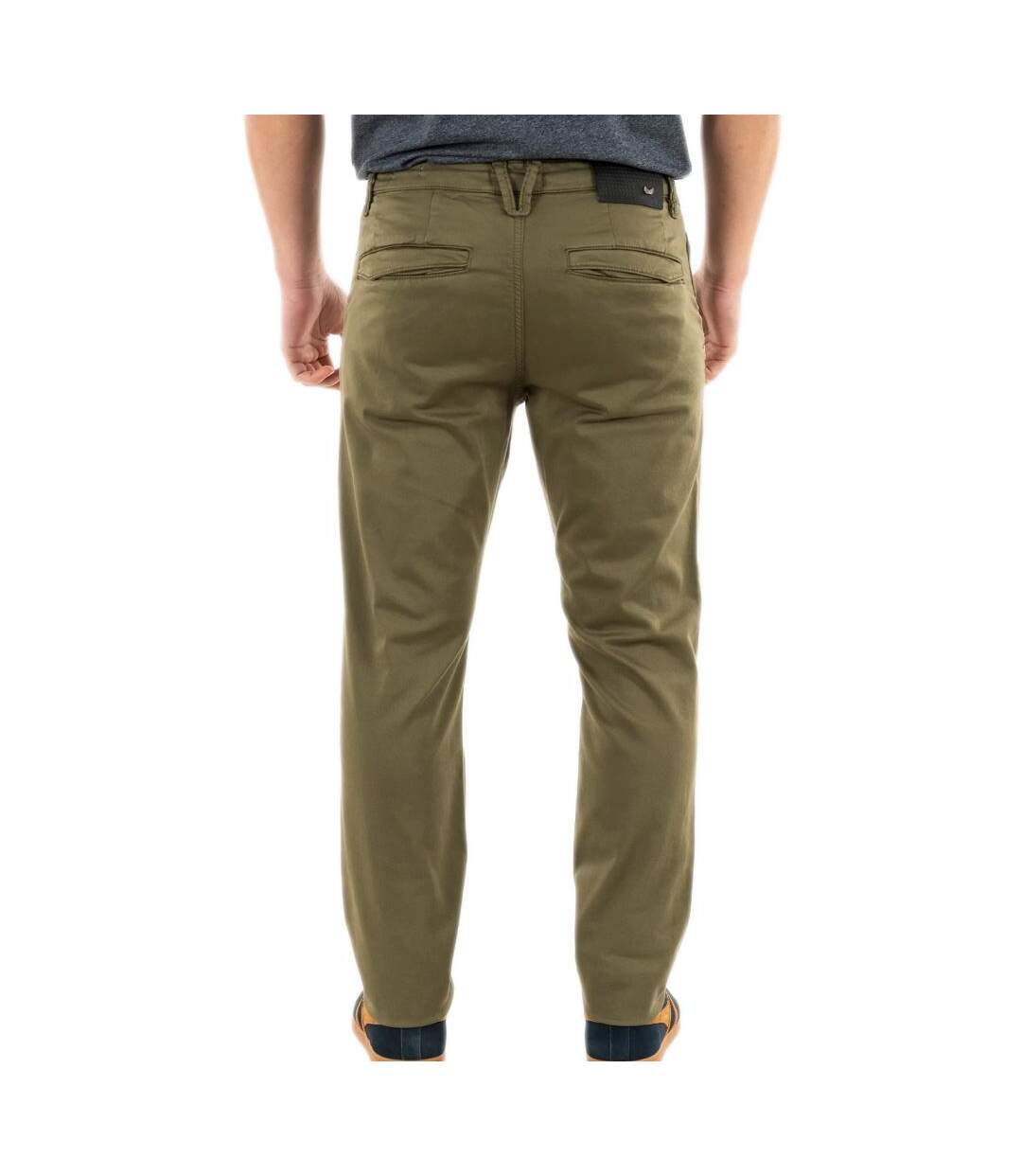 Pantalon chino vert homme kaporal irwix-2