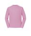Fruit of the Loom Mens Classic 80/20 Raglan Sweatshirt (Light Pink) - UTRW8098