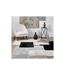 Tapis Imitation Fourrure Feline 90x60cm Gris-4