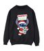 Disney Sweat-shirt Womens/Ladies Lilo & Stitch Santa's Here (Noir) - UTBI23058-1