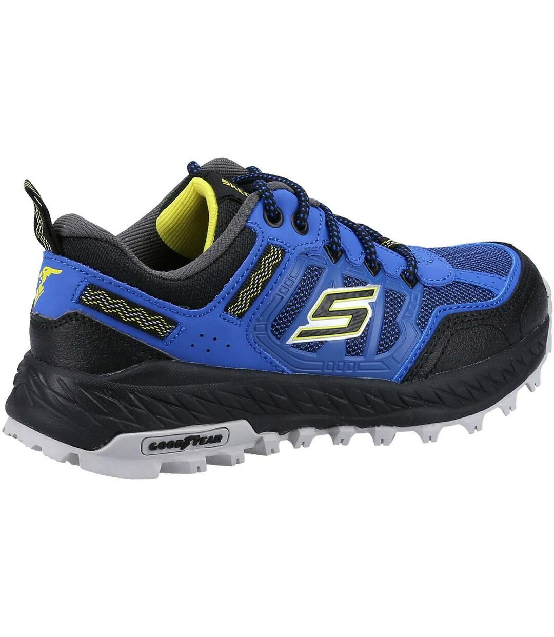 Baskets fuse tread garçon bleu roi / noir Skechers-3