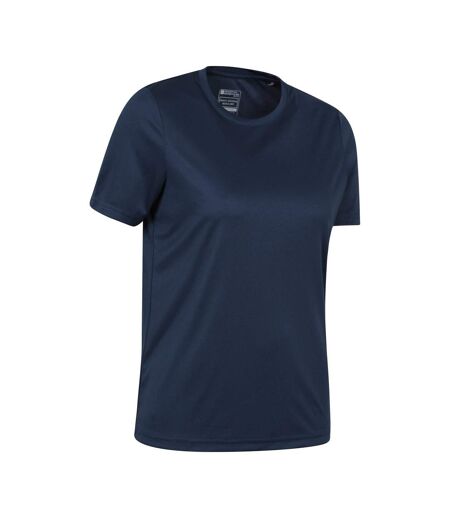 T-shirt Femme Bleu Marine Mountain Warehouse