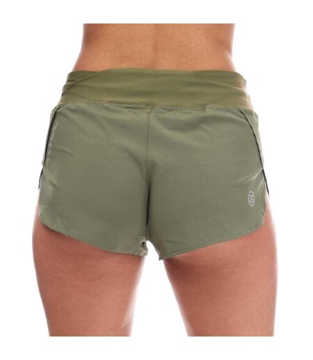 Short Series-3 Femme Vert Kaki Skins