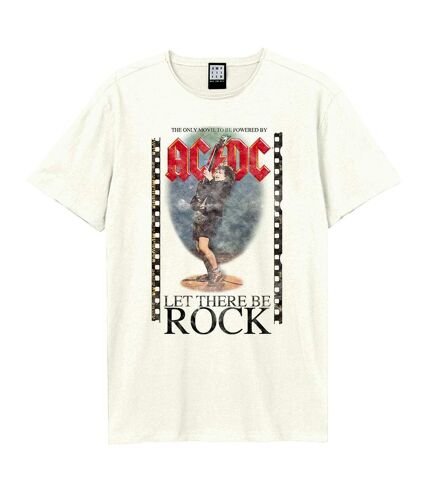 Amplified - T-shirt LET THERE BE ROCK ANGUS - Homme (Blanc) - UTGD1231