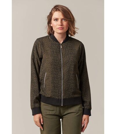 Bomber à motif léopard pour femme DORIANA