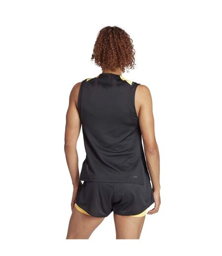 Débardeur Sans Manches Femme Blanc Noir Orange Adidas