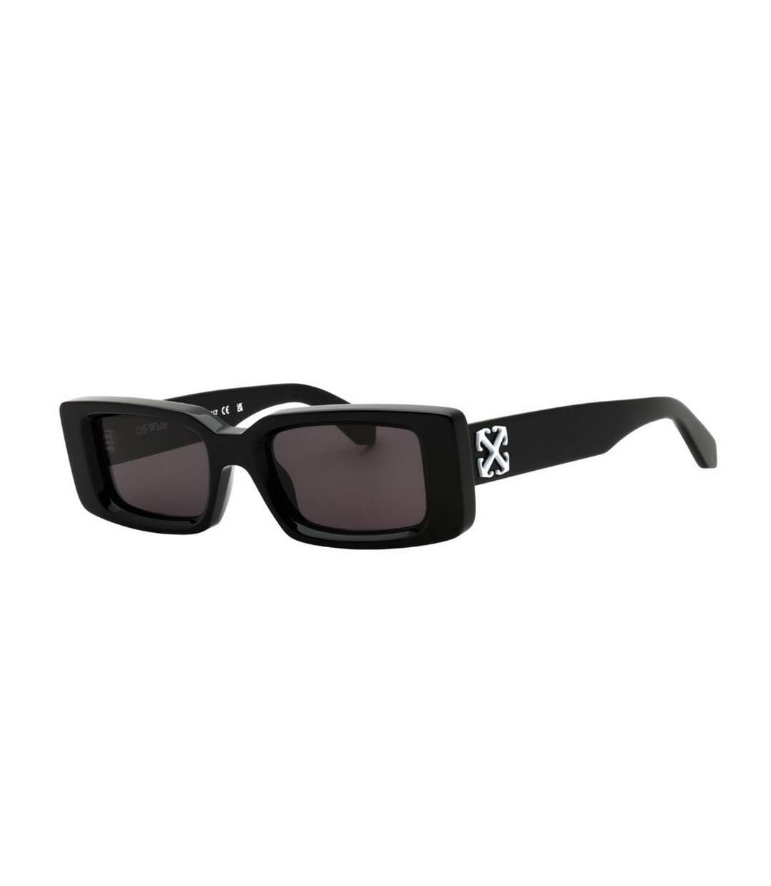 Lunettes De Soleil Motif/style Épais Arthur Homme Taille Unique Noir Off White-2