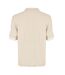 Mens Textured Polo Shirt Beige Capo-3