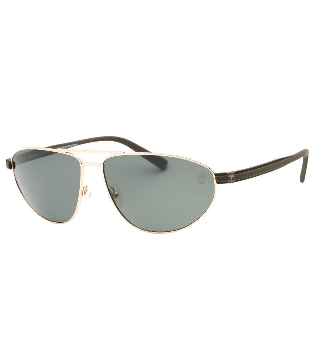 Lunettes De Soleil Motif Polarisé Taille Unique Vert Jaune Or Timberland-2