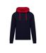 Sweat À Capuche Homme Noir Rouge SG Originals-1