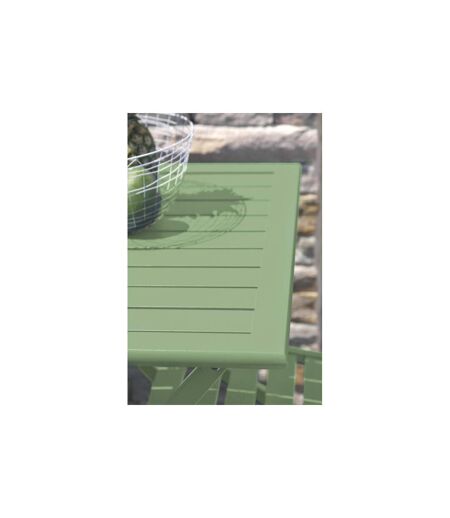 Table de Jardin Pliante Marius 70cm Vert Lagune