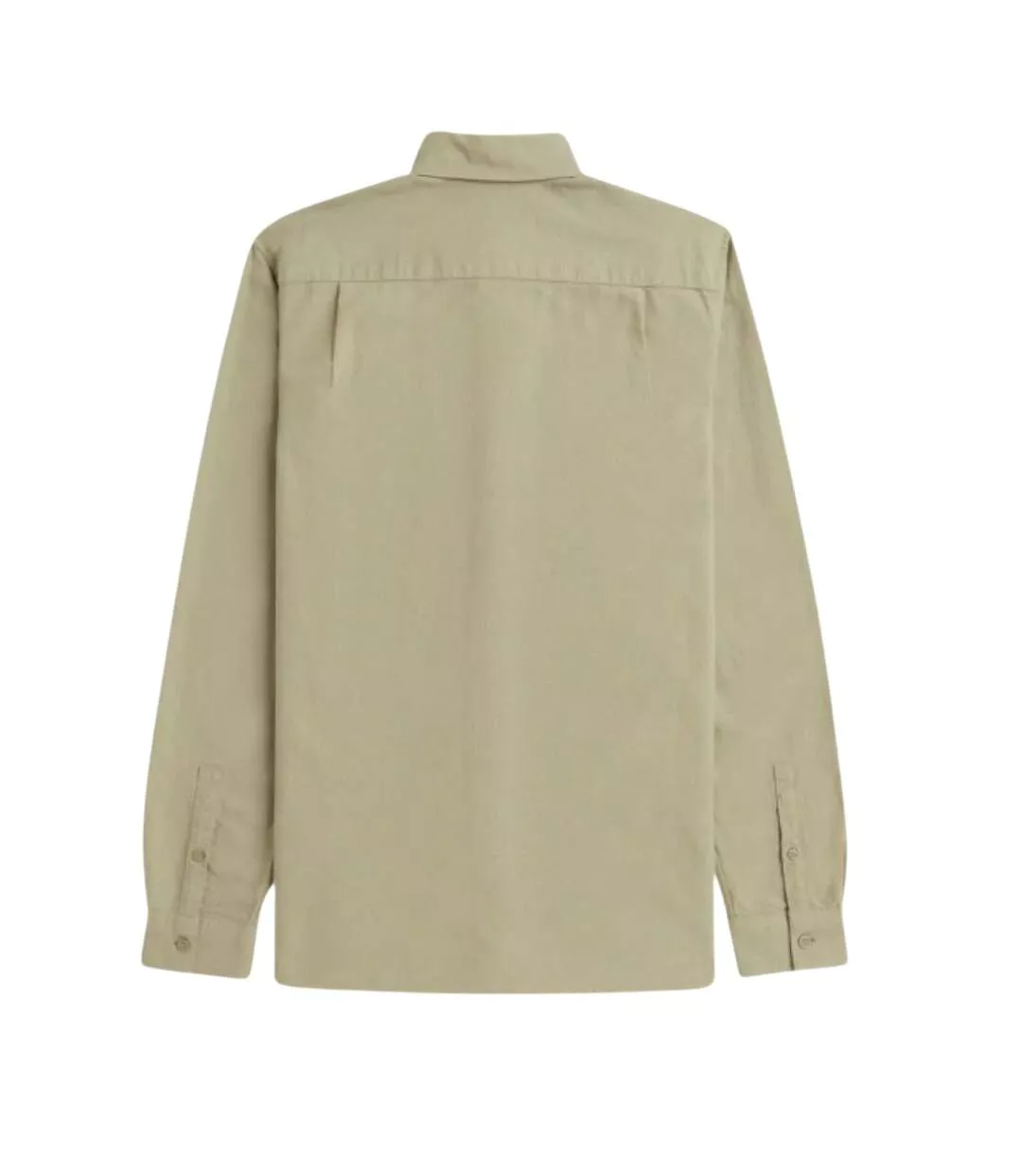 Chemise Manches Longues Homme Gris Fred Perry-3