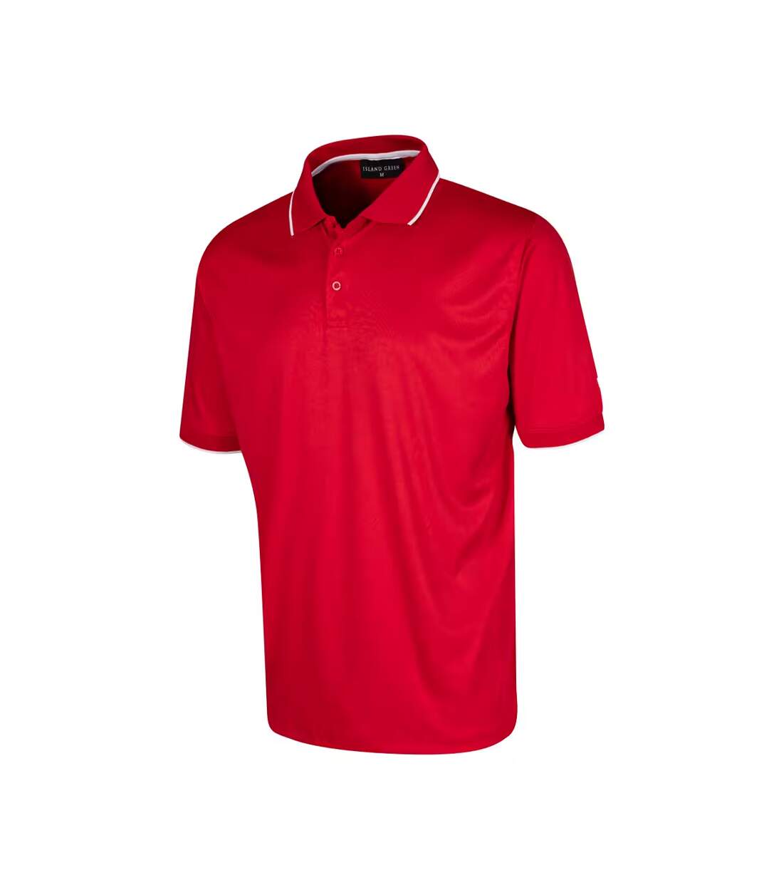 Polo homme rouge Island Green Island Green