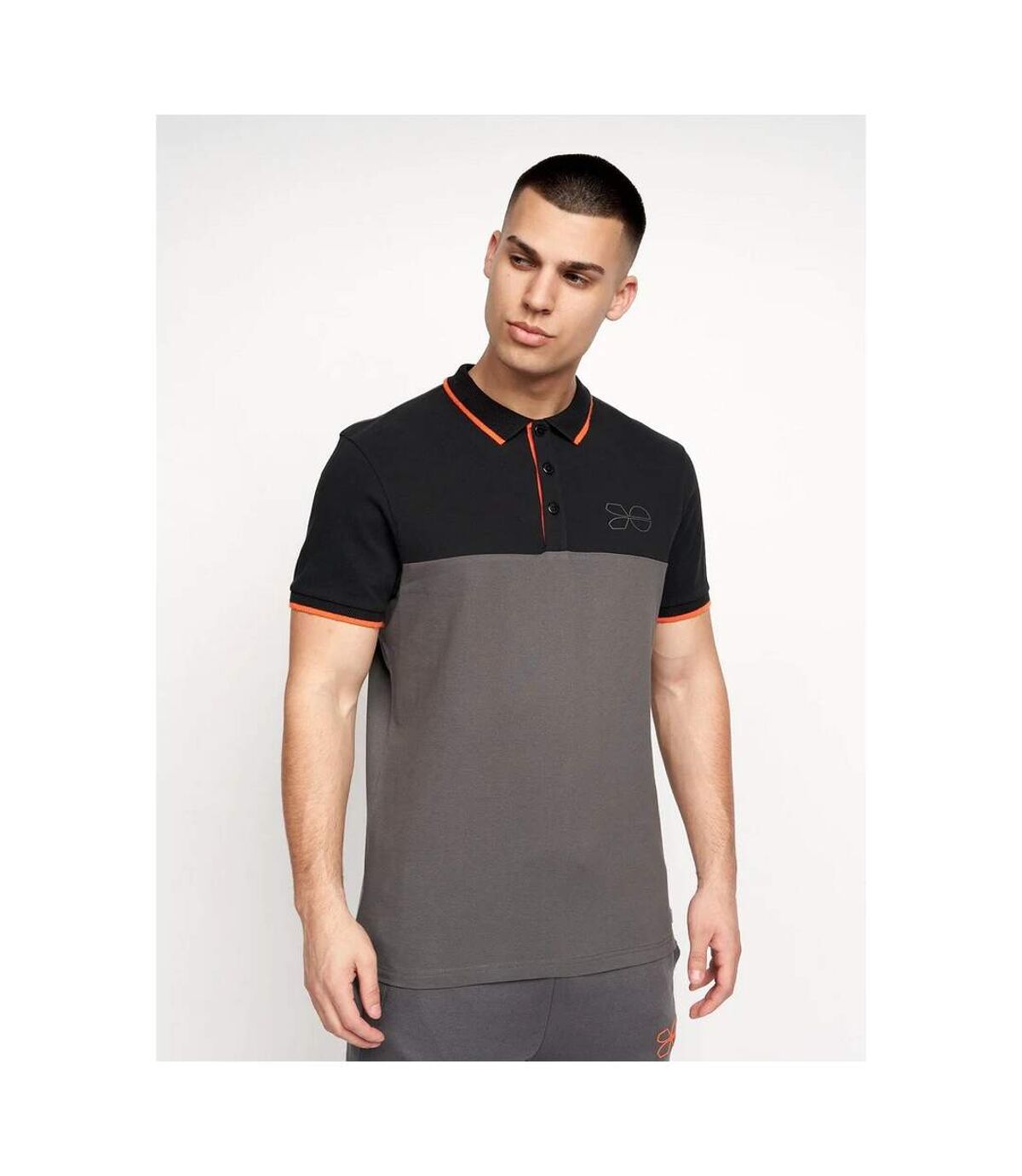 Crosshatch Mens Mellowfare Polo Shirt (Black)