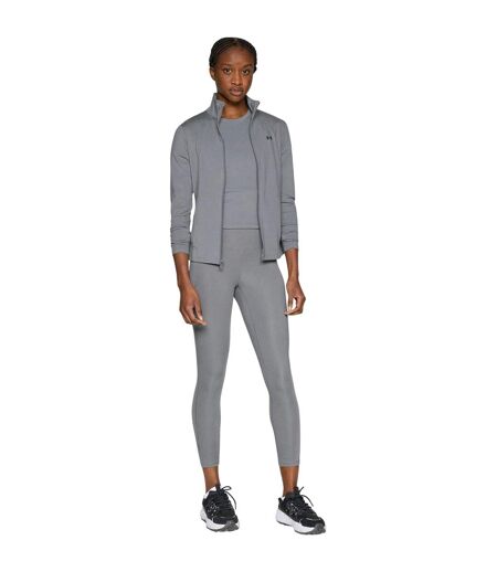 Womens/ladies Moisture Wicking Jacket Green Clay Under Armour