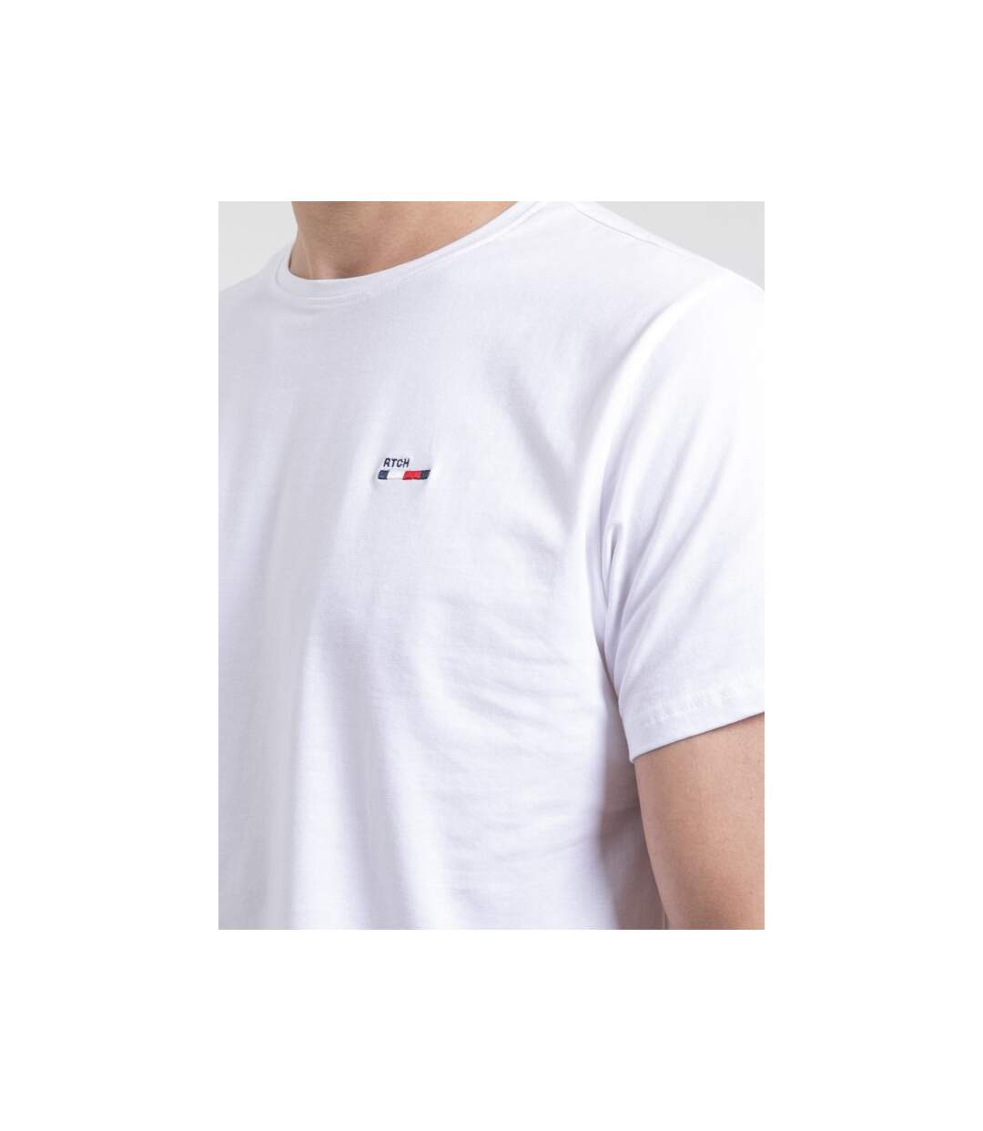 T-shirt col rond pur coton NEROTEN-4