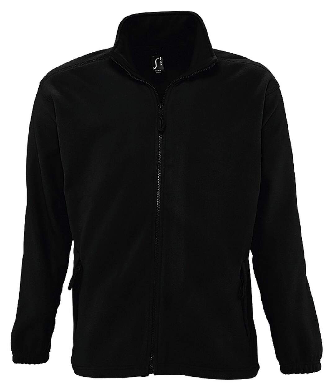 Veste polaire zip intégral - 55000 - noir