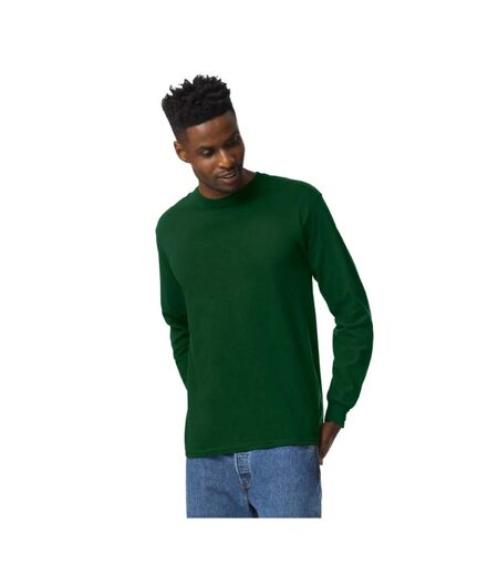 T-shirt Manches Longues Adulte Vert Forêt Gildan