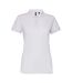 Asquith & Fox Womens/Ladies Short Sleeve Performance Blend Polo Shirt (White) - UTRW5354