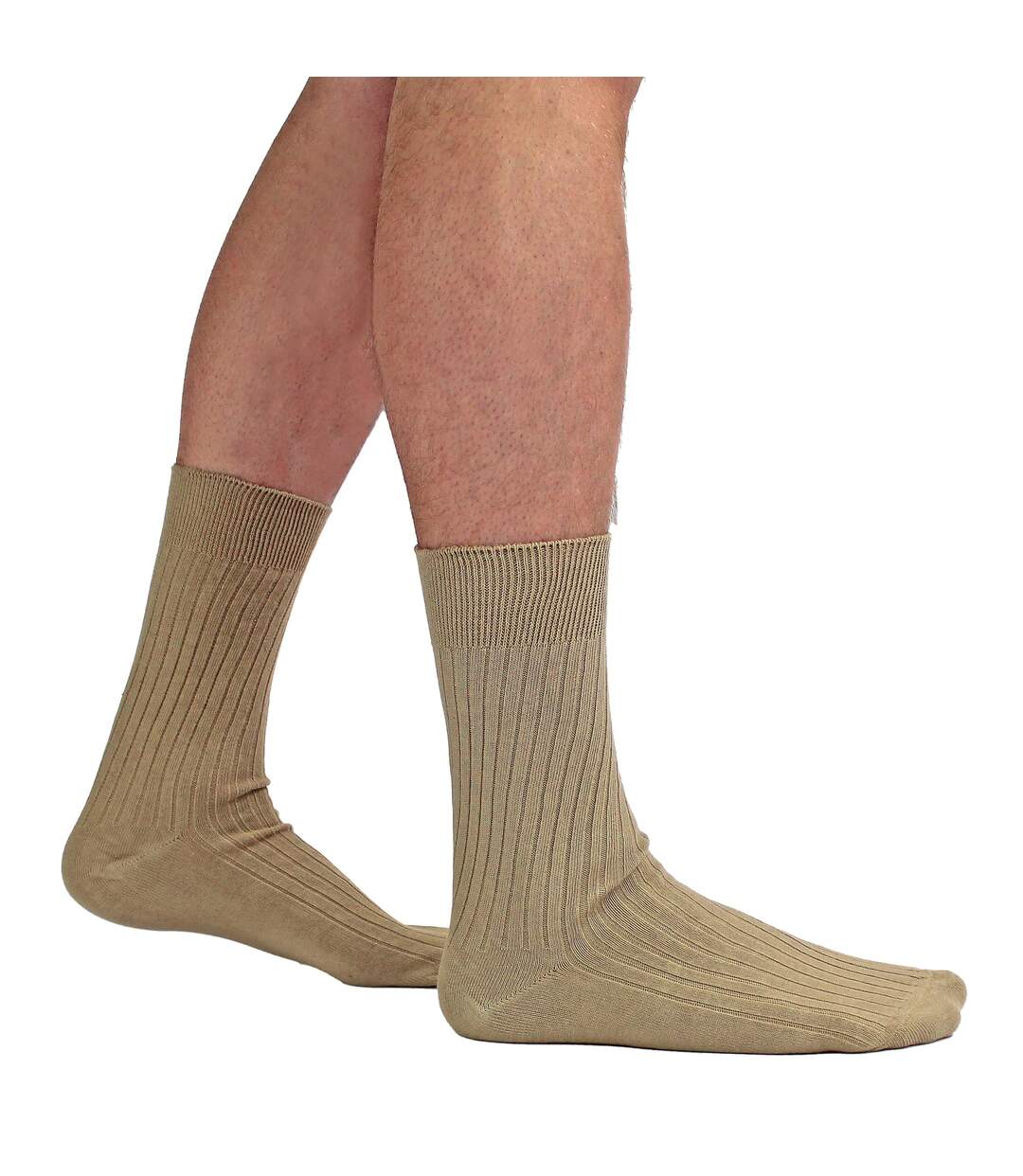 Lot de 24 paires de chaussettes confortables 100 % coton pour homme-3