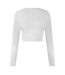 Haut Court Manches Longues Motif/style Logo Femme Crème USA Pro-2
