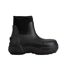 Womens/ladies rubber ankle boots black Ambush-3