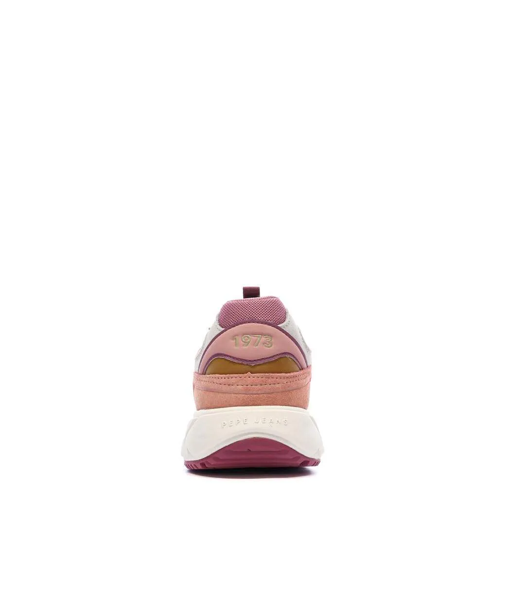 Baskets rose/beige femme pepe jeans marlon-3