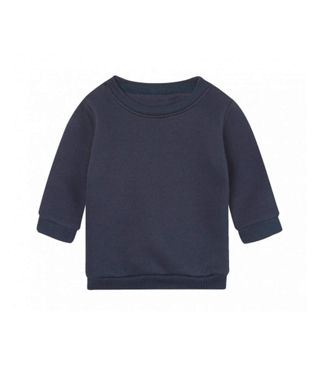 Sweat essential bébé bleu marine Babybugz-1
