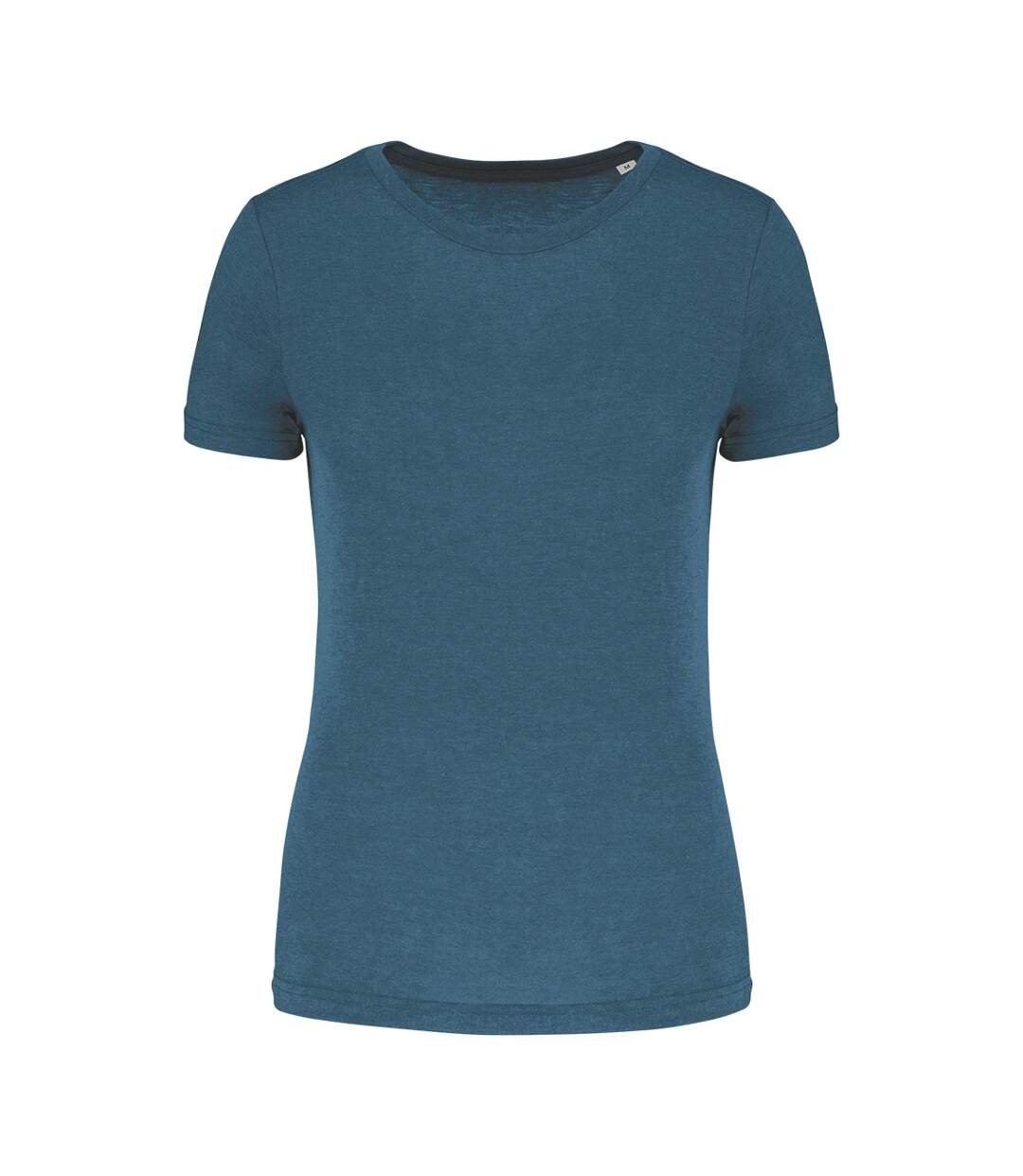 Womens/ladies Triblend Sports T-shirt Duck Blue Heather Proact-1