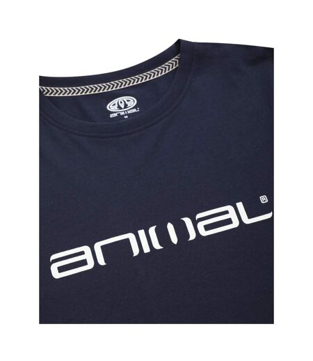 Mens classico organic t-shirt navy Animal